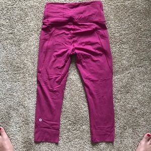 Lululemon crop legging